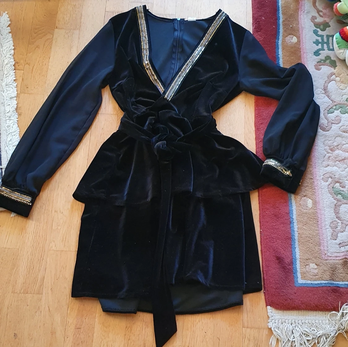 Fest unit velvet klänning 