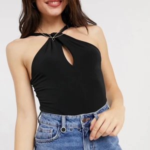 Halterneck topp, storlek M - Oanvänd, storlek M