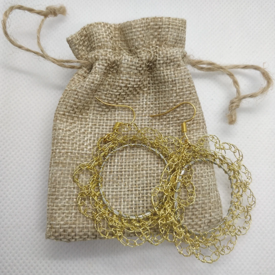 Virkade örhängen 🌿