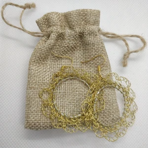 Virkade örhängen 🌿 - Virkade nickelfria örhängen 🌿