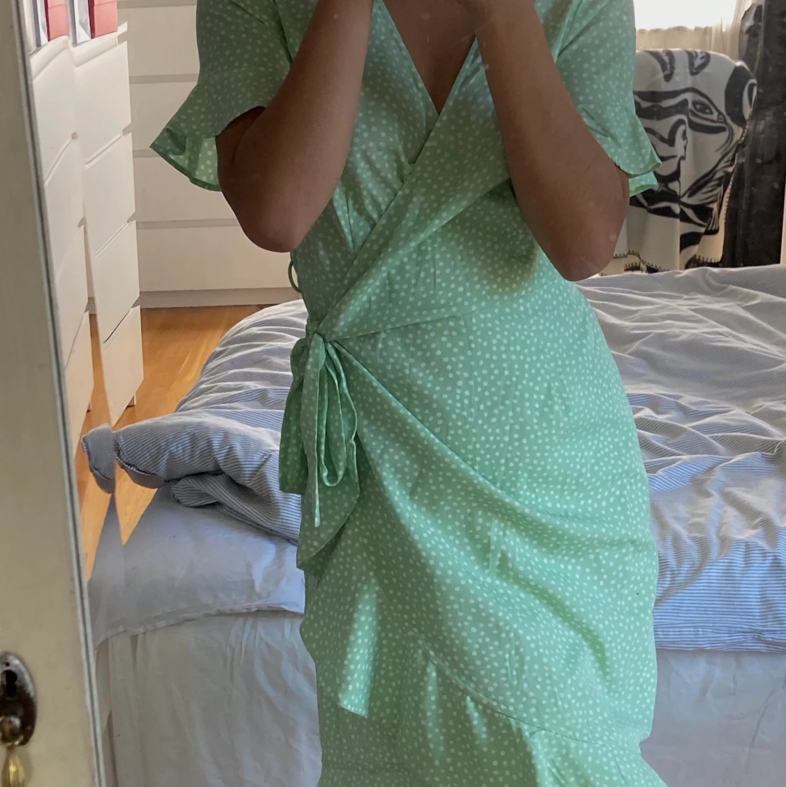 Prickig omlottklänning Vero Moda - 91