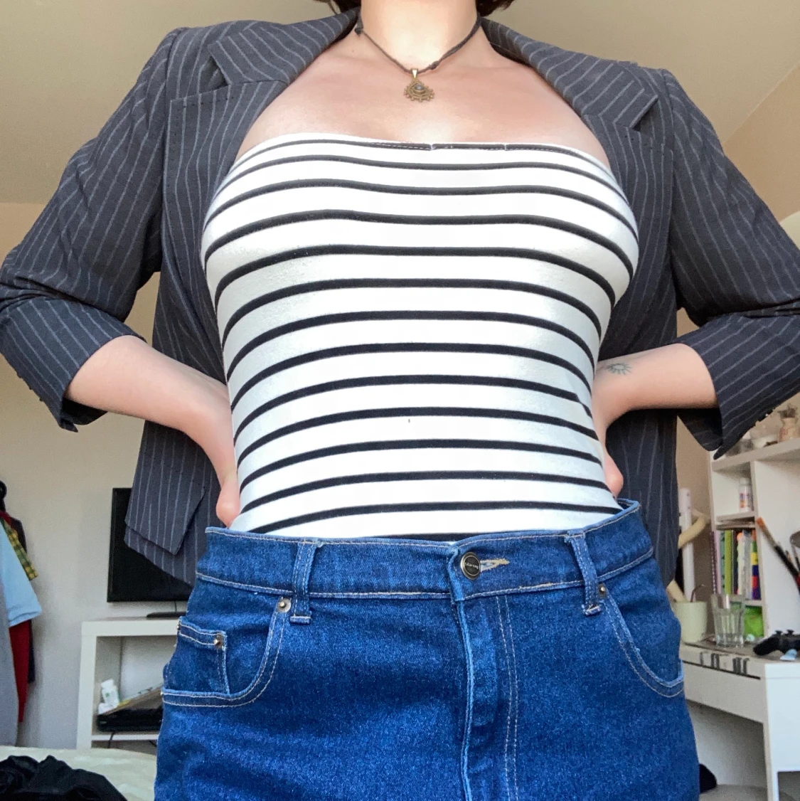 Strapless linne! - 90