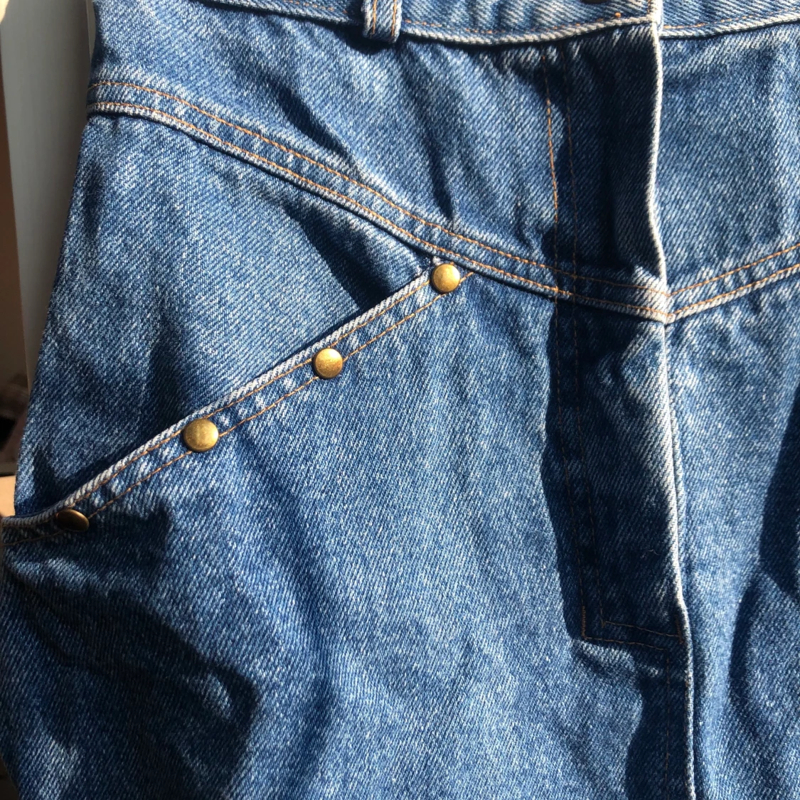 Vintage jeanskjol  - 90