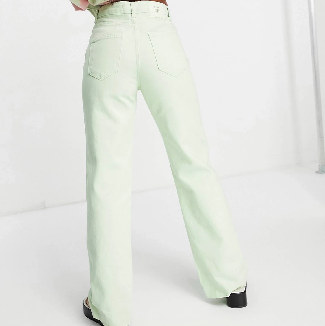 asos mintgröna jeans - 90