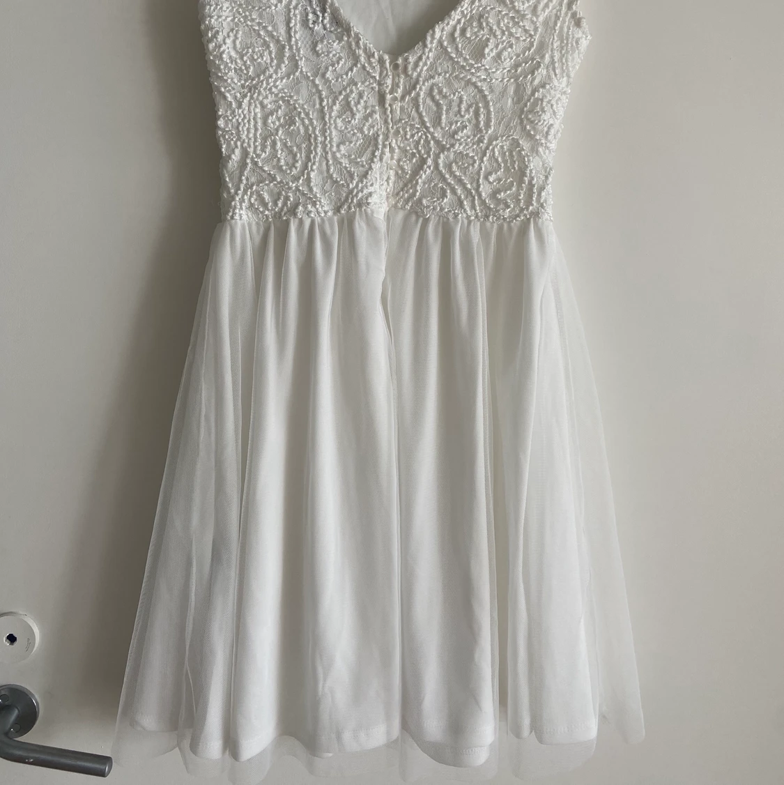 Vit kortklänning från BUBBLEROOM - 90