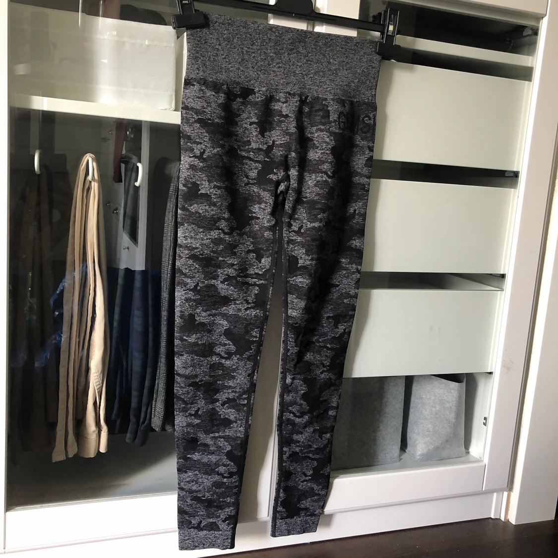 GymShark Grå Camo Leggings