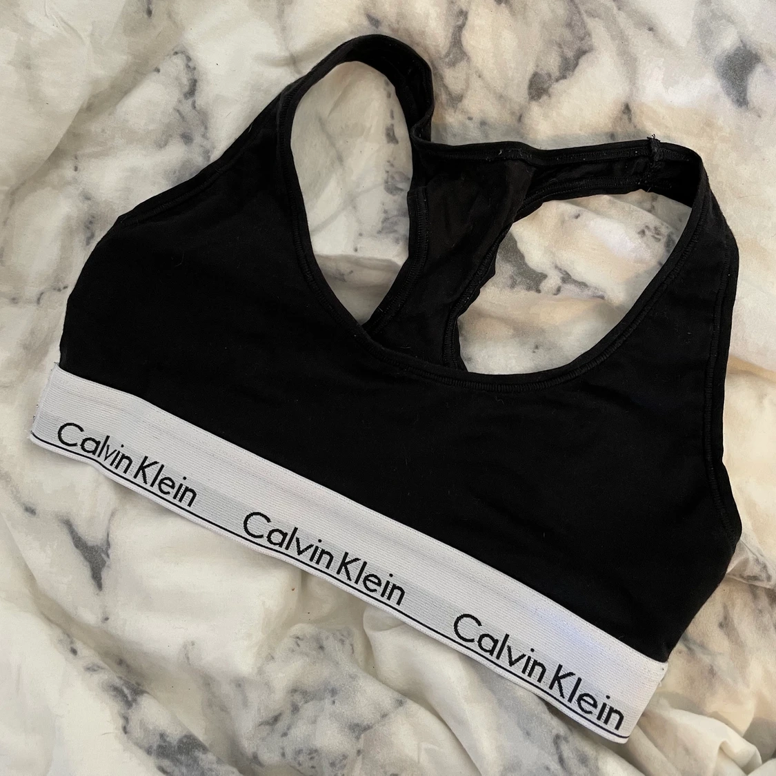 Svart ck topp, S - 90