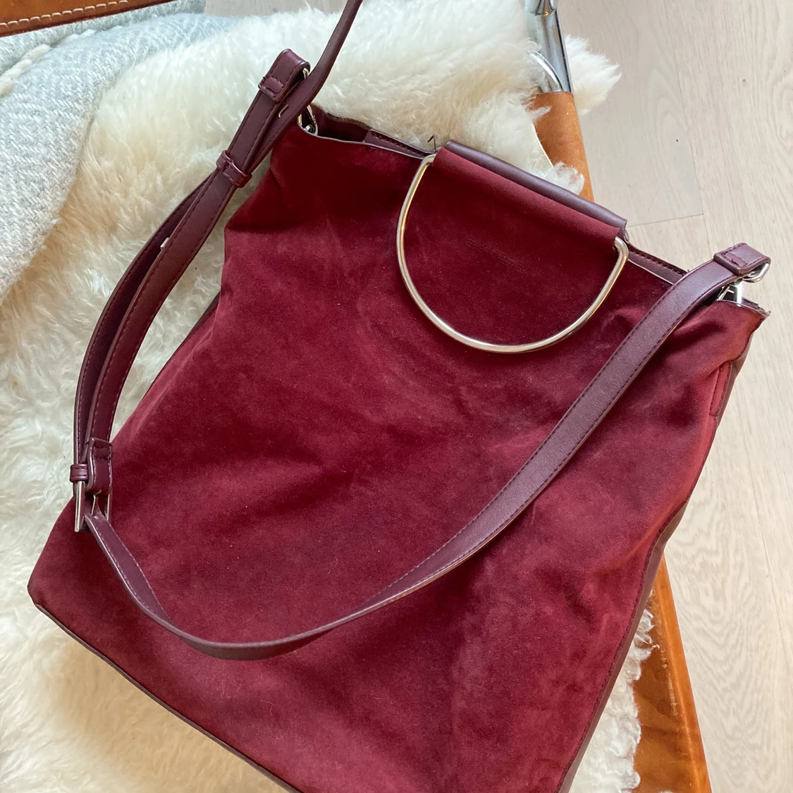 Vinröd Väska Carin Wester - 90