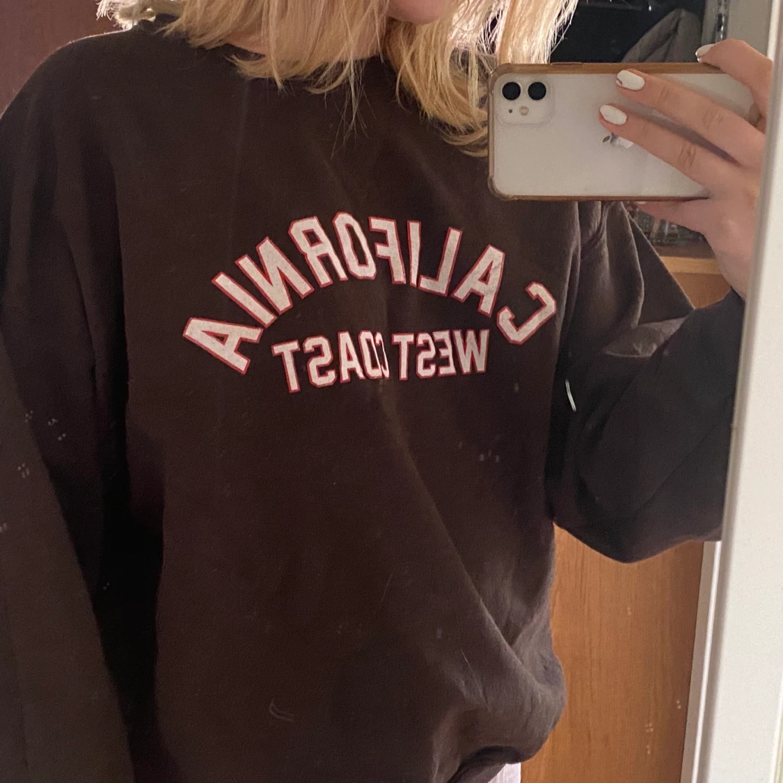 brun oversize sweatshirt - 90