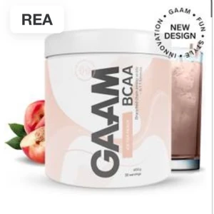 GAAM BCAA - Har en nästa oanvänd BCAA från märket GAAM med smaken skumtomte. Den va limiterad edition och säljs därför inte längre.
