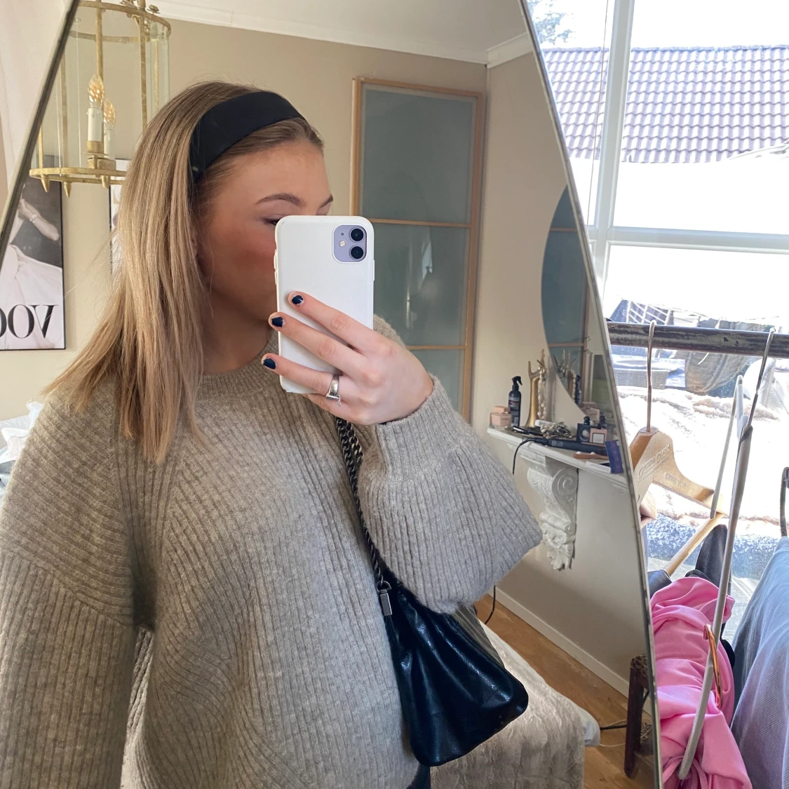 Stickad tröja  - 90