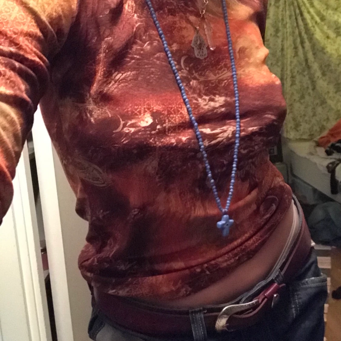 mesh 70s tröja - 90