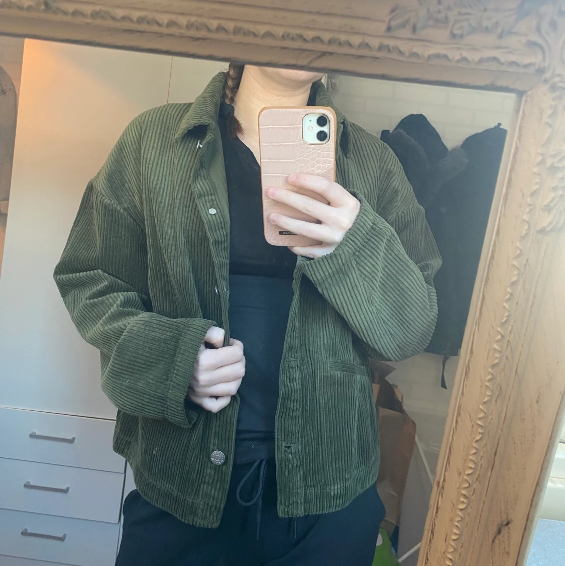 Mossgrön vårjacka