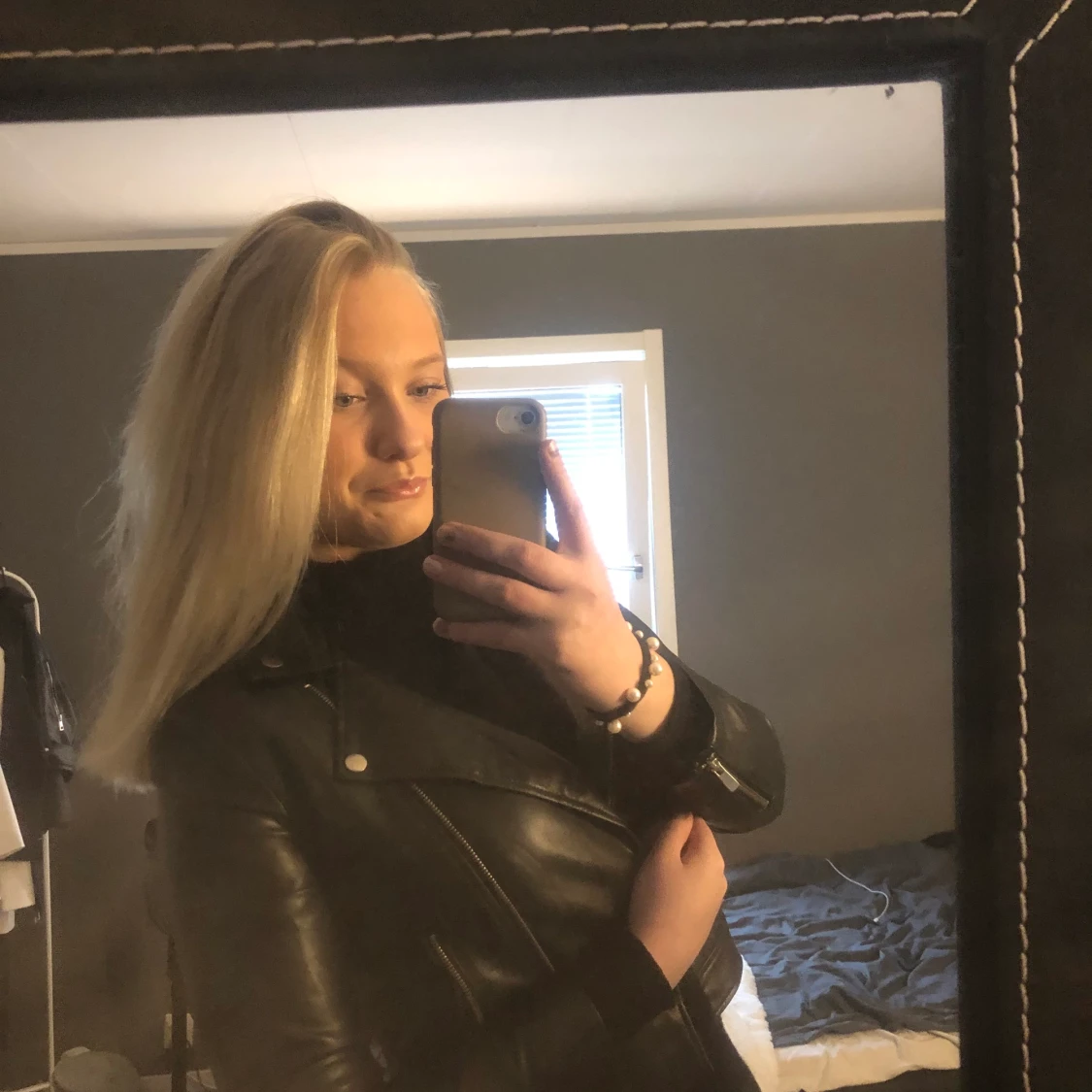 Skinnjacka mango  - 91