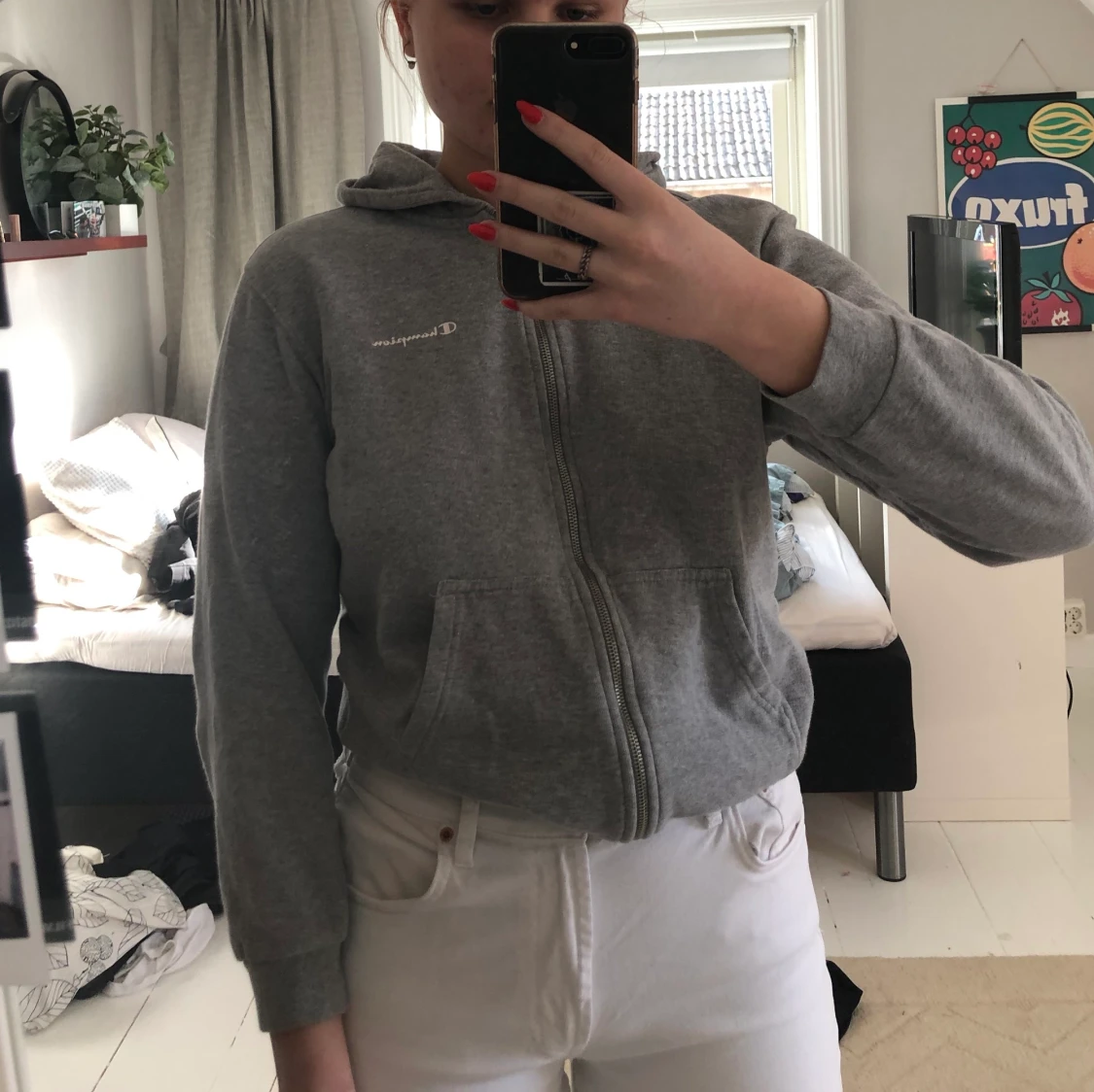 Champion zip up hoodie - 91