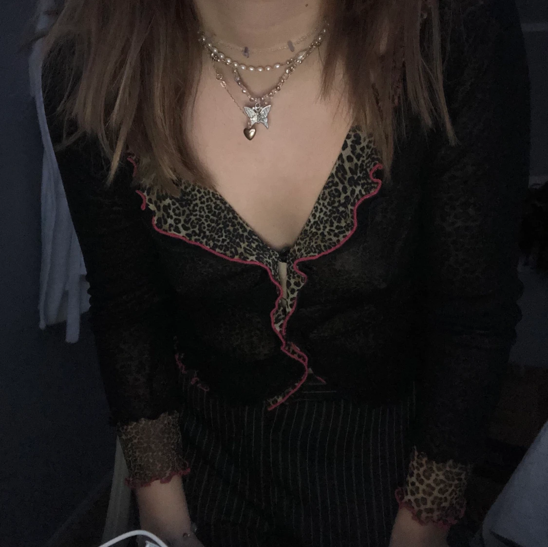 Dösnygg y2k/90 tal topp!!💀❤️ - 90