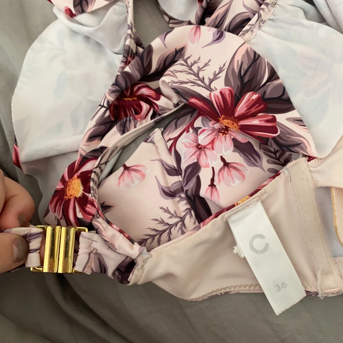 Blommig bikini  - 91