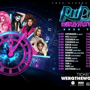 Werq The World 2 biljetter - Jag säljer mina 2 biljetter till Rupauls Drag Race Werq the World på grund av att jag tyvärr inte kan gå! Konserten är onsdagen den 27 april klockan 20.00 på Cirkus i Stockholm. Platserna är parkett vänster rad 7, nummer 705 och 706!   Vid köp skickas biljetterna via mail. Hör av er om ni har frågor! Svarar så snabbt jag kan. 