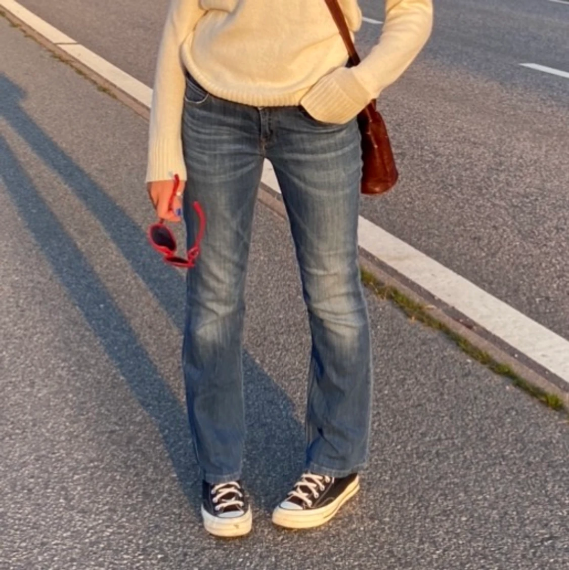 Lågmidjade jeans - 90