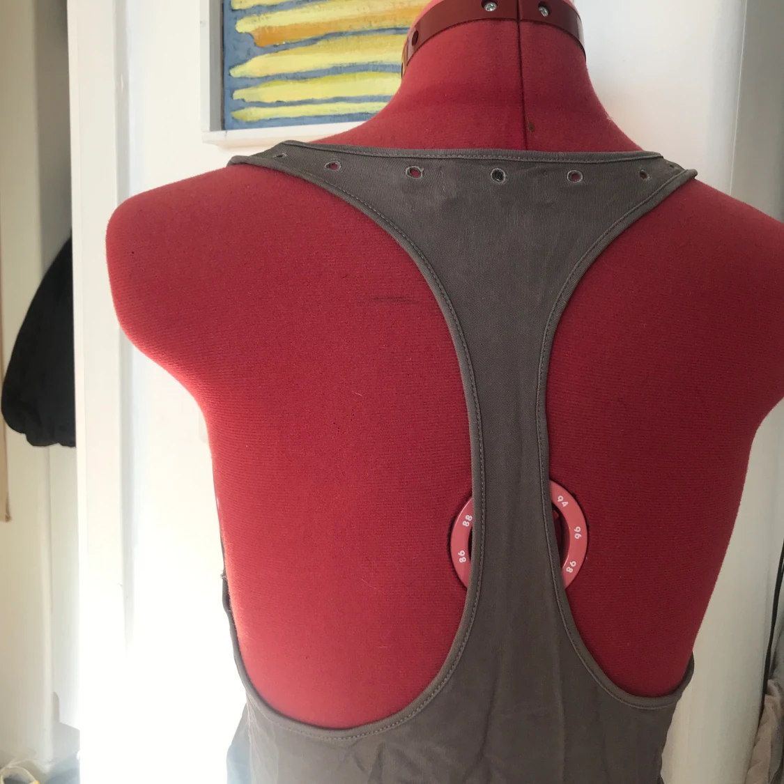 Acne sommarklänning grågrön S - 90