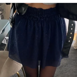 Trendig zara kjol med glitter - Oanvänd, lappen kvar. Stl 158/164 men passar mig som vanligtvis har XS/S. Fraktar mot fraktkostnad eller möts i Nacka! Buda, glöm inte att bud är bindande!! 💘