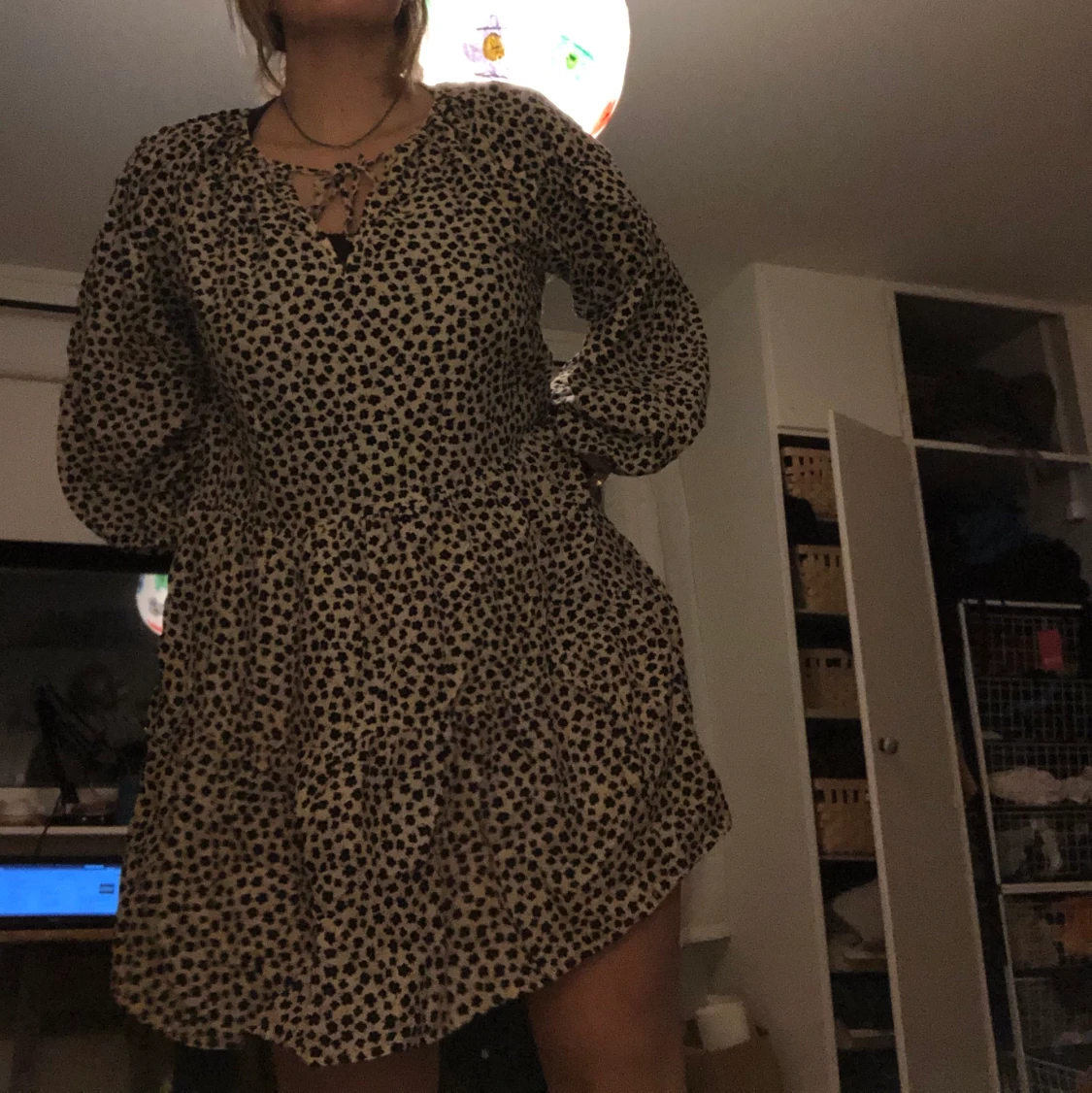 Blommig klänning 🎀💕 - 90