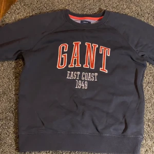 Gant hoddie - Gant hoodie i fint skick,knappt använd.storlek 158-164cm och om ni undrar någe är de bara att skriva !
