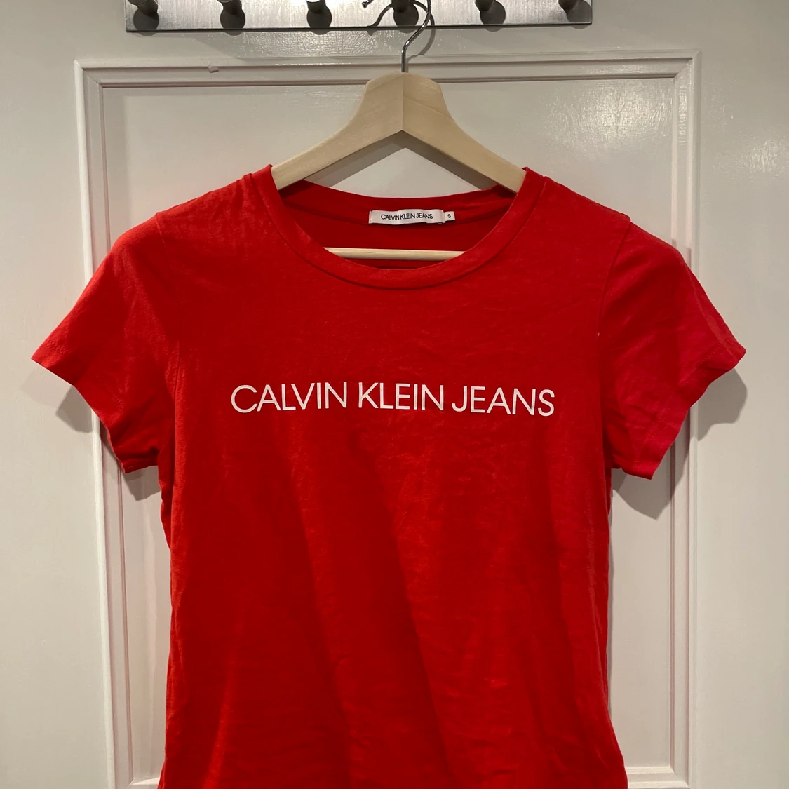 Calvin Klein Jeans T-shirt röd