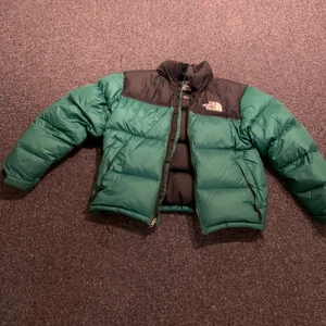The north face green puffer  - Tjabba! Köpt höst 2020. Använd under vintern 20/21. Nu mera har jag vuxit ur den. Skicket: 8/10. Köparen står för frakt. Startar på 1100 och håller koll på bud i kommentarerna.  :)