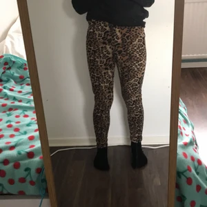 Tights - Tights som inte har något märke på sig. Aldrig använda och väldigt stretchiga. Coolt leopardmönster och passar XS-S!💓