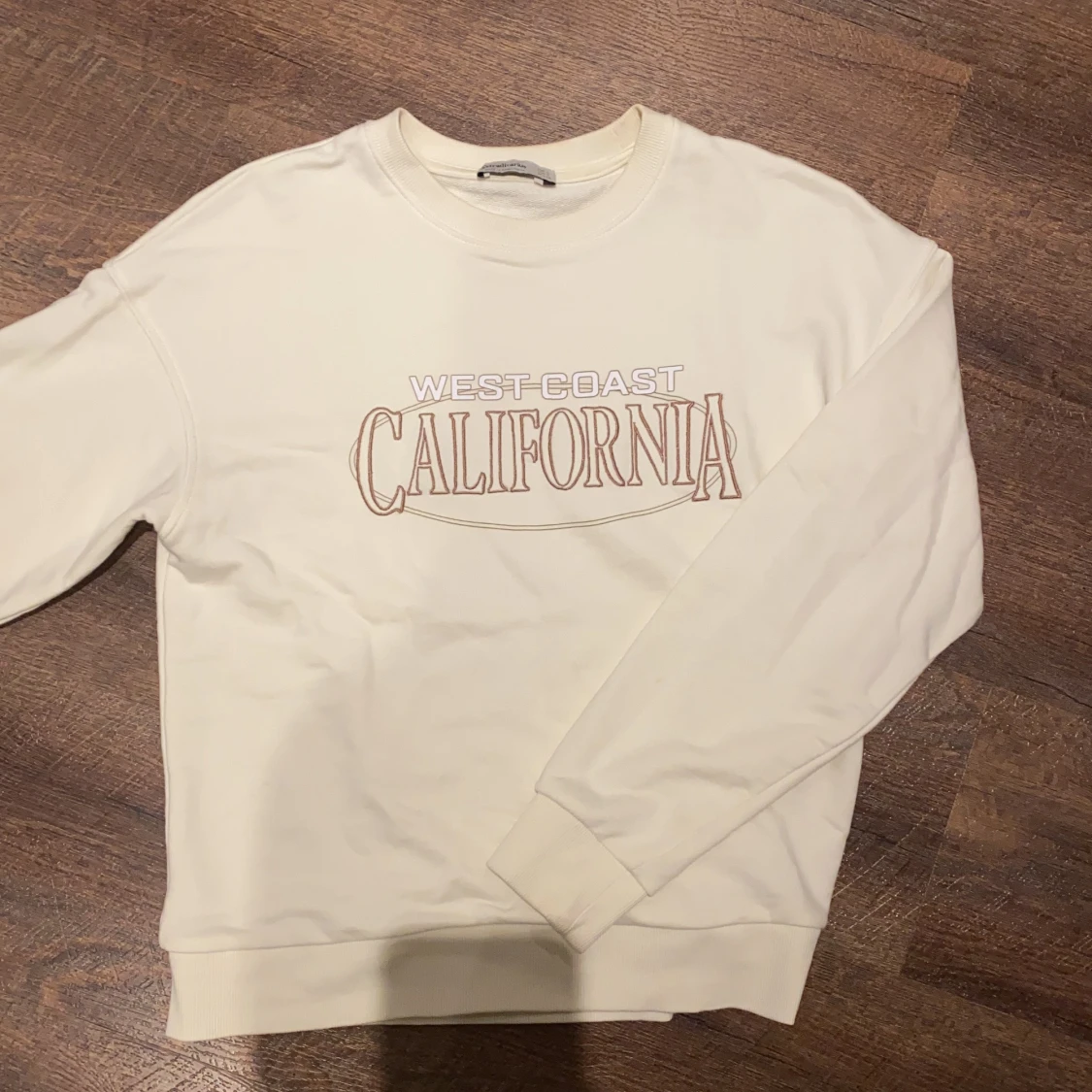 Sweatshirt med tryck