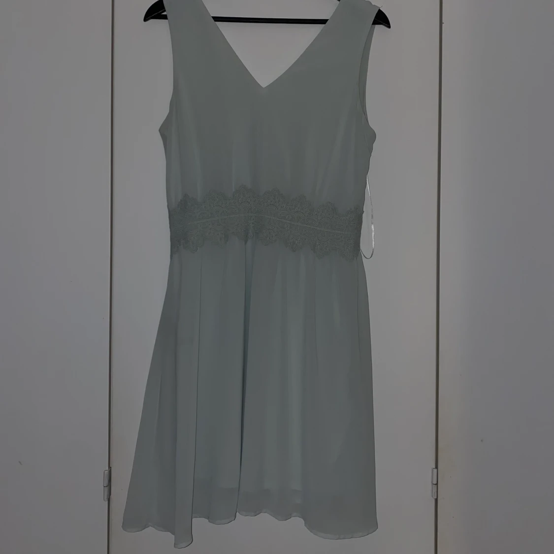 Vila mintgrön klänning  - 90