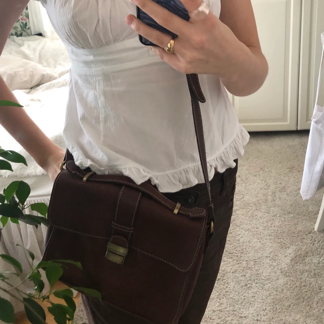 Brun väska  - 90
