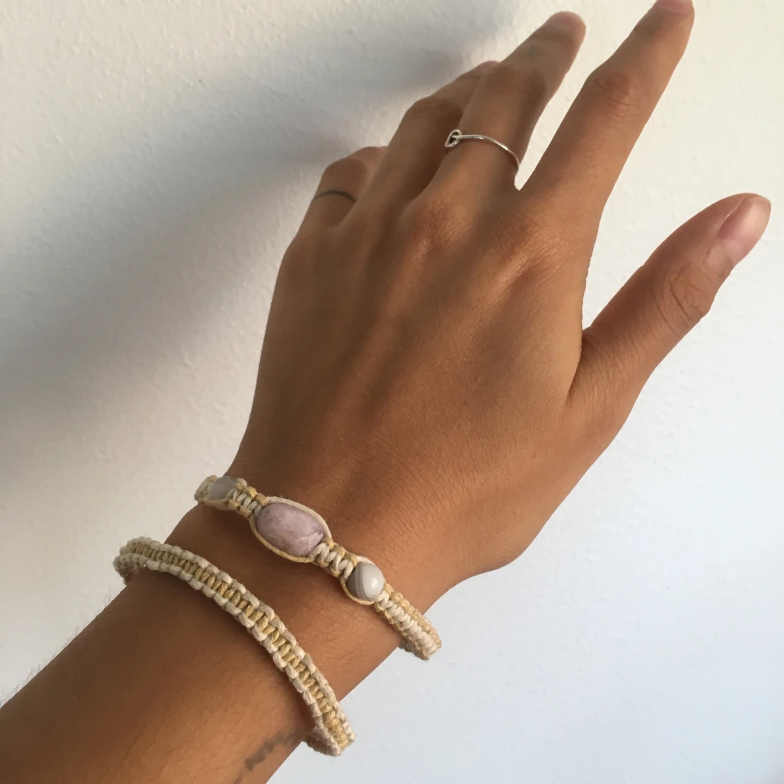 Makramé armband  - 90