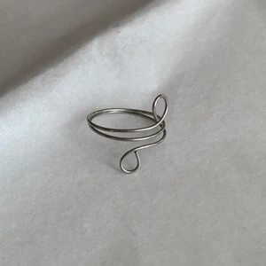 Silver ring  - Handgjord ring. 18mm i innerdiameter. Fri frakt.