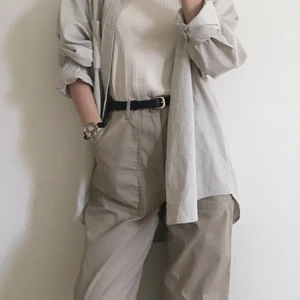 Uniqlo straight leg trousers  - Uniqlo; used twice; stain on right leg