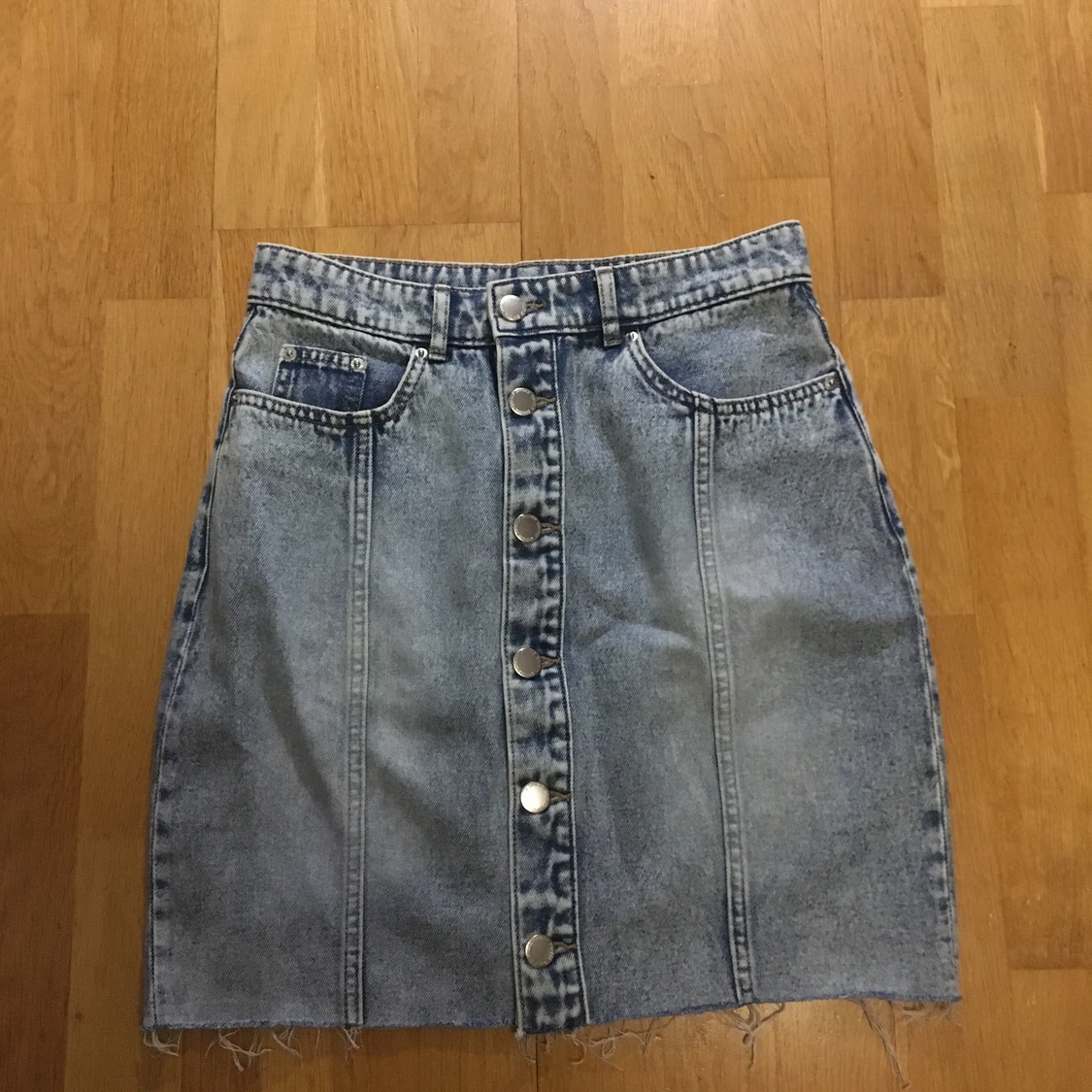 Blå jeanskjol H&M - 90