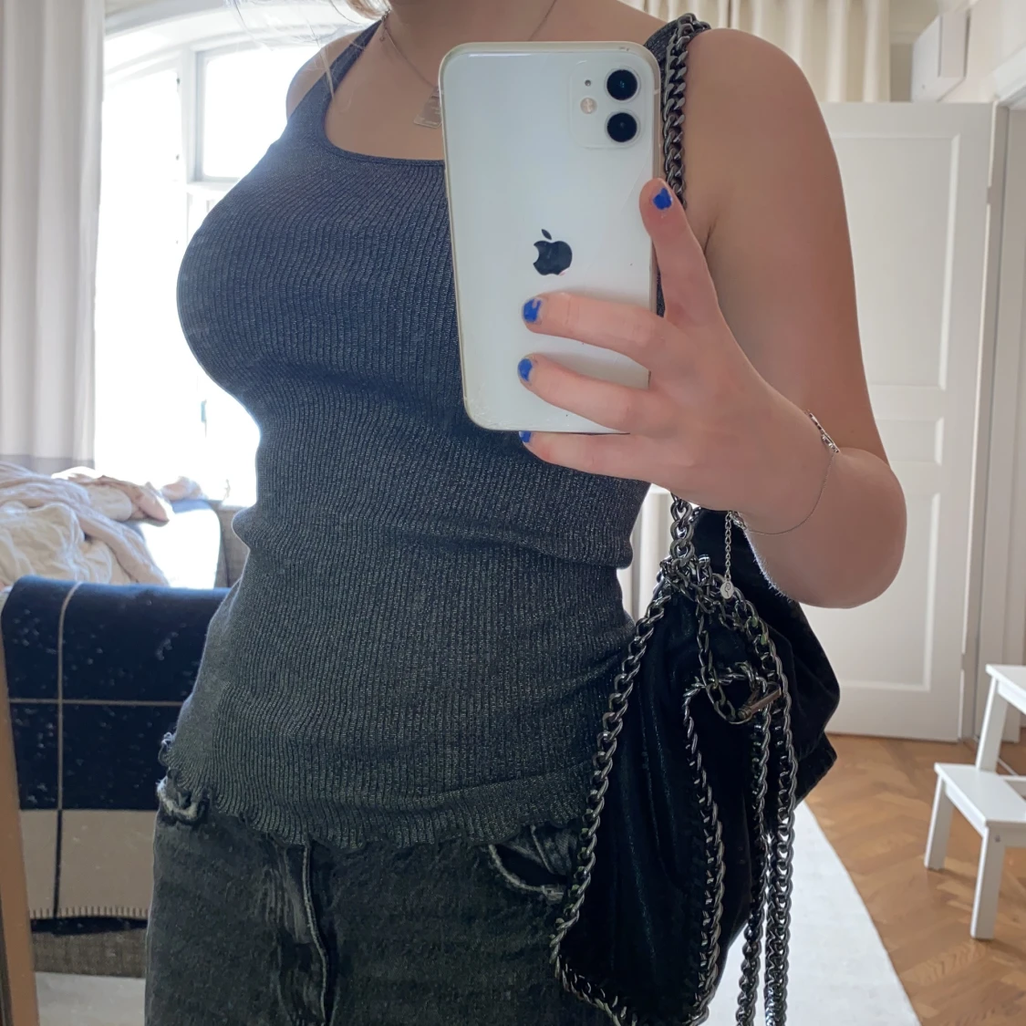 Glittrigt linne  - 91