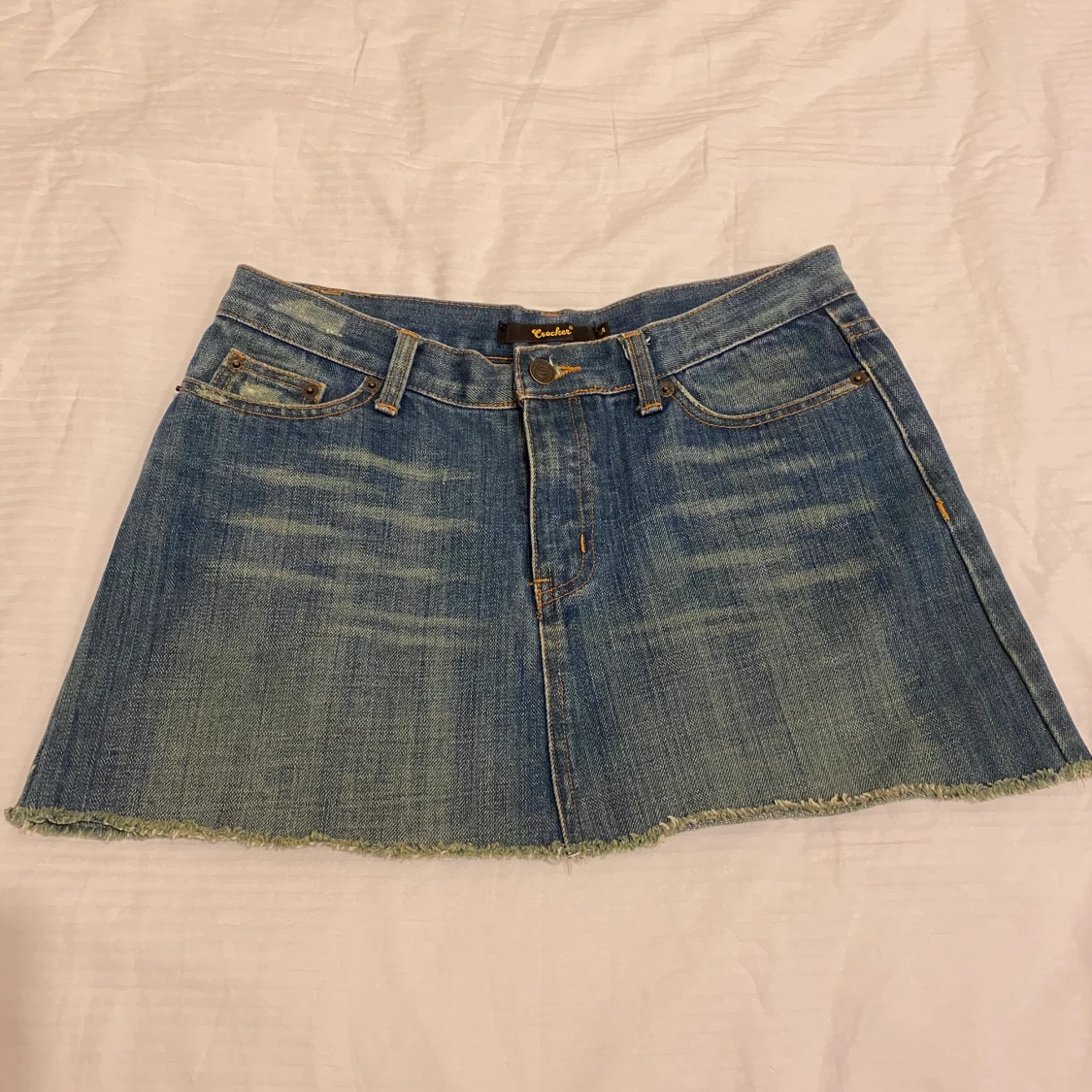 jeanskjol blå  - 90