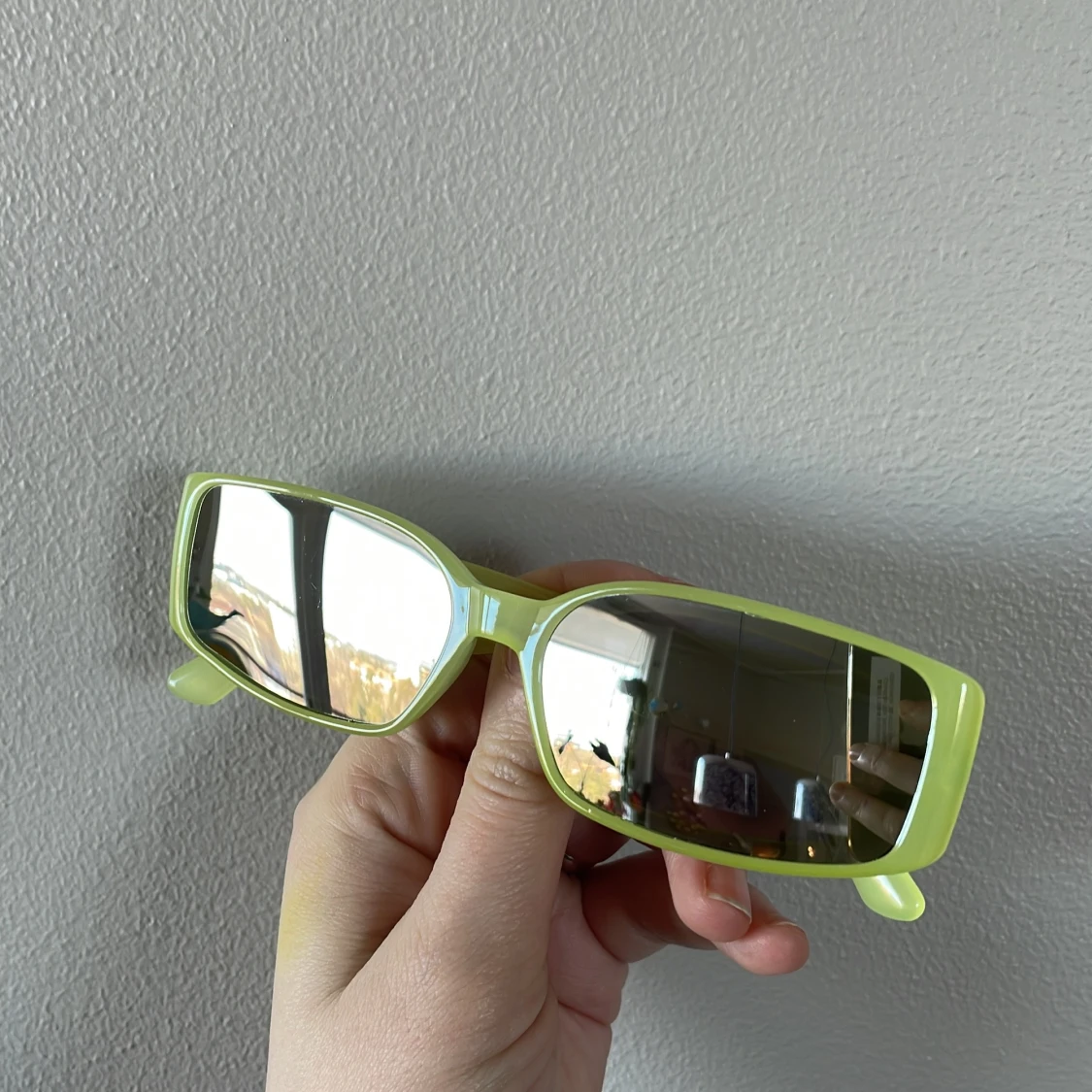 Solglasögon STUHF gul/gröna  - 91