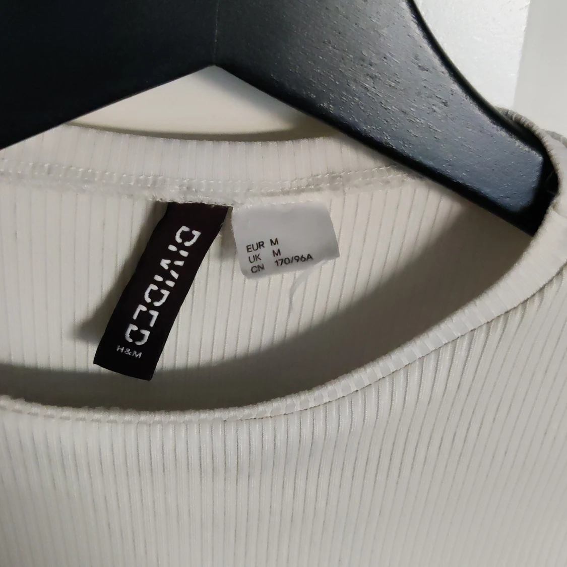 Vit långärmad tröja  - 91