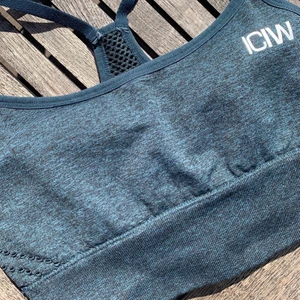 helt ny sportbh från iciw - säljer denna nya sportbh från icaniwill. har endast testat den, men drog av lapparna innan jag insåg att den var för liten för mig:( det är samma sportbh som på bilden från hemsidan