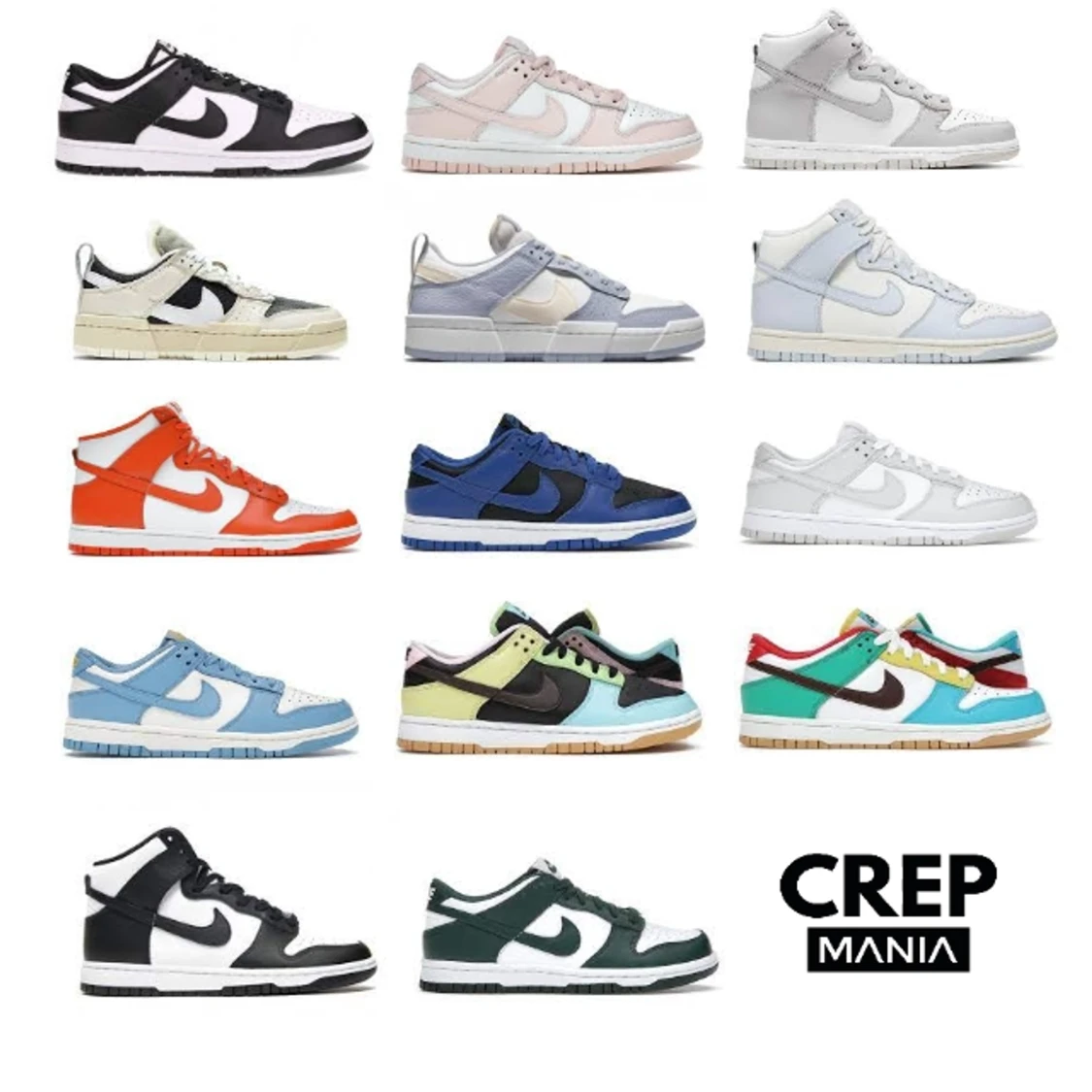 Jordan 1s och Nike Dunks - 90