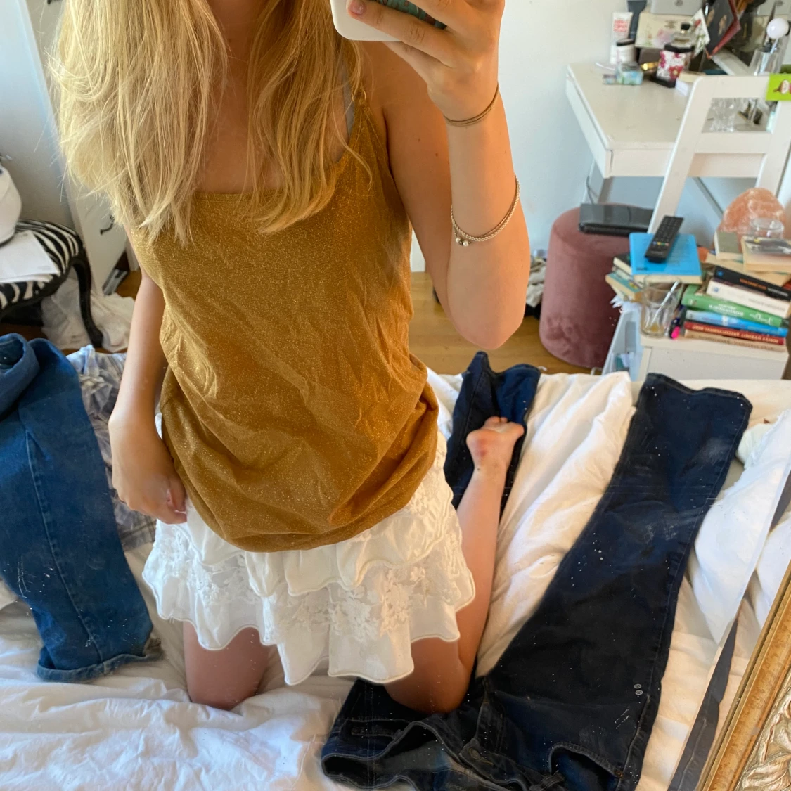 glittrigt linne - 90