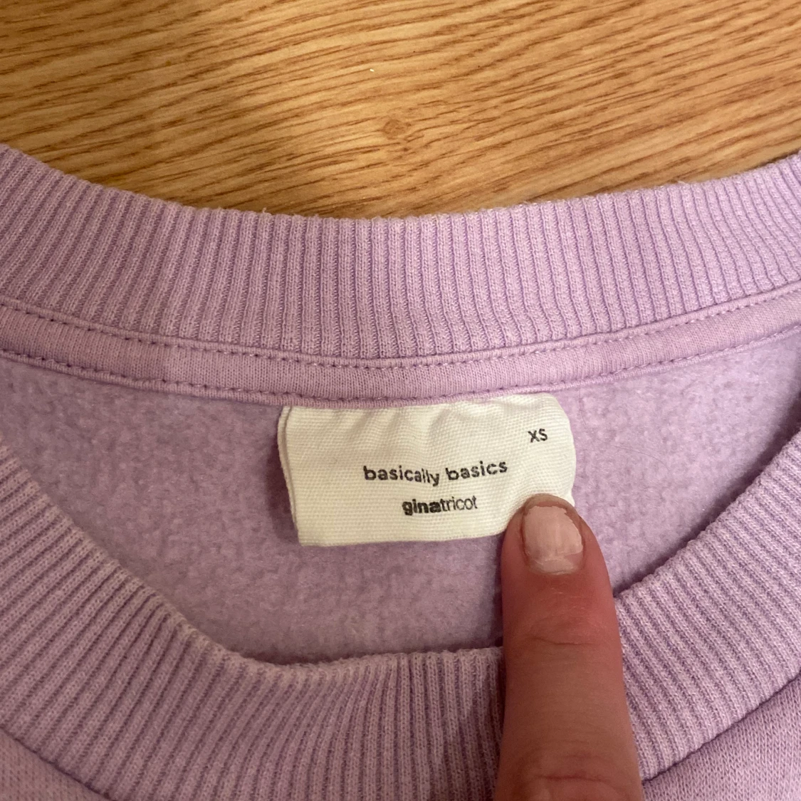 Lila fin sweatshirt  - 91