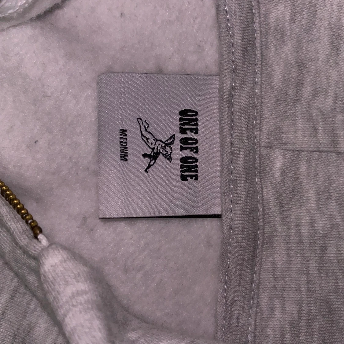 Oneofone hoodie grå M - 91