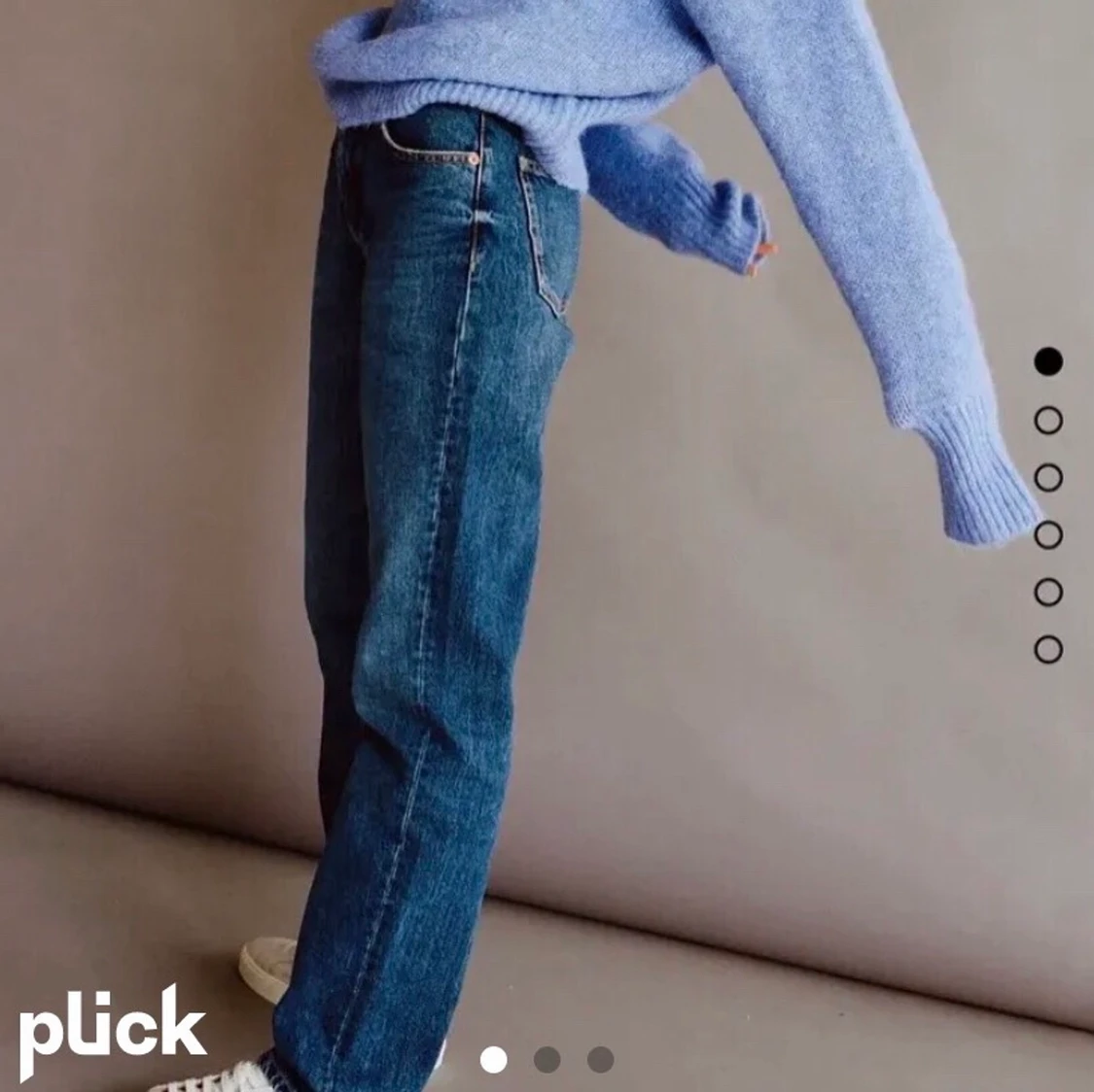 Söker Zara jeans mid rise