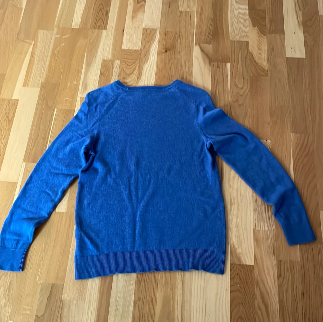 Blå merinoulltröja från Morris - 1