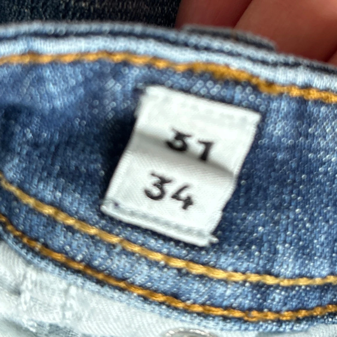 Slim Glenn blå jeans, storlek 31/34 - 2