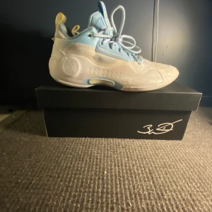 Way of wade 10 ice blod aldri brukt str 45 - Selger mine way of wade 10 ice blood aldri brukt kjøpt fra kicks crew for 3300 med toll og frakt selges billig følger med boks har kvittering 